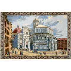 Гобелен Флорентийский собор и баптистерий (маленький)