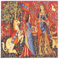 Гобелен Дама и единорог Вкус (1428)