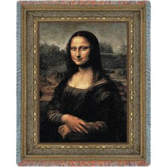 Плед-покрывало гобеленовое "Мона Лиза"