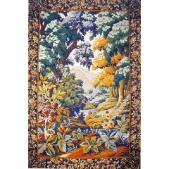 Гобелен Пейзаж с цветами (средний)