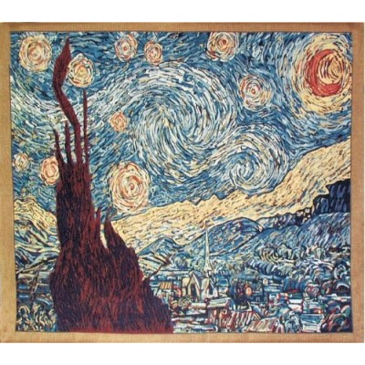 Гобелен Звездная ночь Ван Гог (маленький)