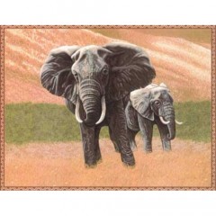 Гобелен Слоны