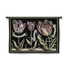 Гобелен Тюльпаны на черном II купон