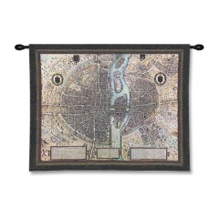 Гобелен Карта Парижа купон