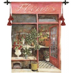 Гобелен Цветочный магазин купон