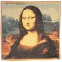 Наволочка гобеленовая "Мона Лиза"