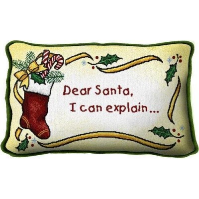 Подушка "Дорогой Санта"