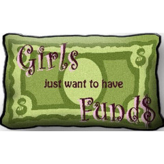 Подушка "Девочки Фондов"