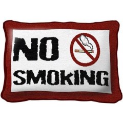 Подушка "Не курить"