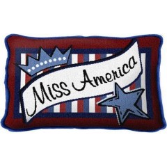 Подушка "Мисс Америка"
