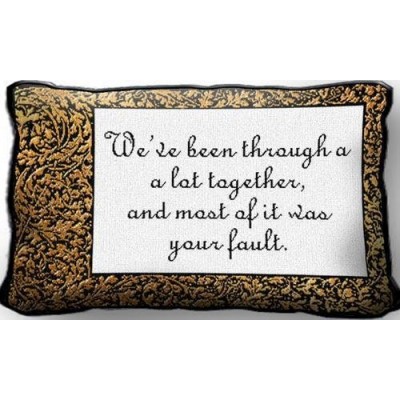 Подушка "Твоя вина"