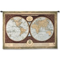Гобелен Карта мира ( маленький) купон